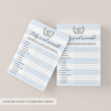 Answers for baby shower word scramble printable by LittleSizzle