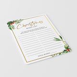 Easy Christmas Word Game for All Ages Printable