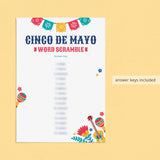 8 Cinco de Mayo Party Games Printable