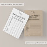 Graduation Word Scramble with Answer Key Printable