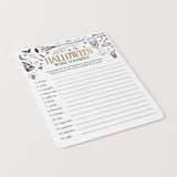 Hocus Pocus Halloween Word Scramble Game Printable