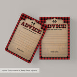 Advice and well wishes for baby shower woodland themed