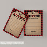 Baby shower lumberjack themed games printables