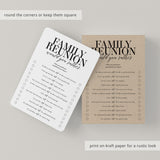 Printable Would You Rather Game for Families