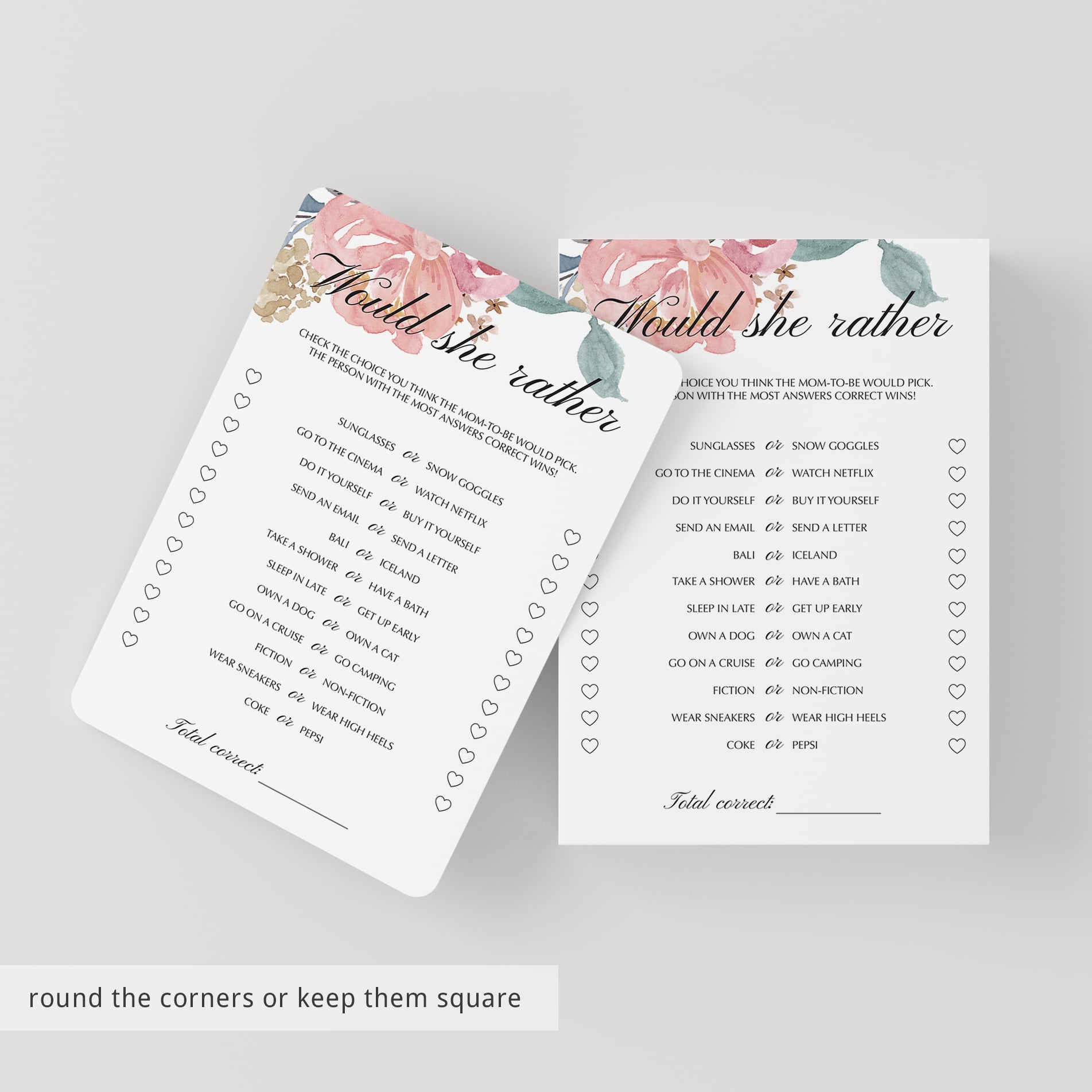 Girl baby shower games who knows mommy best download by LittleSizzle