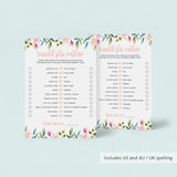 Mother's Day Party Games Virtual & Printable