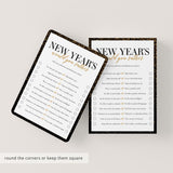 New Years This or That Game Printable