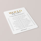 Gold Anniversary Party Games & Activities Printable