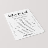 Retirement Would They Rather Game Printable