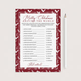 Fun Christmas Language Game Instant Download