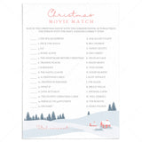 Christmas Movie Quiz Printable by LittleSizzle