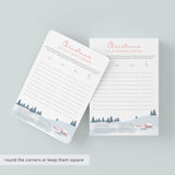 Printable Holiday Game Scattergories