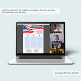 Fourth of July USA Scattergories Game To Print or Play Online