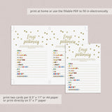 Virtual baby shower emoji game by LittleSizzle