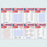 4th of July Games Package Instant Download