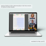 Floral Mother's Day Activity Printable & Virtual