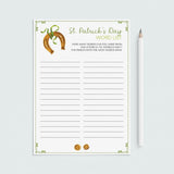 Easy St Patricks Day Game to Print or Play Over Zoom by LittleSizzle