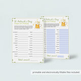 (Virtual) St Patricks Office Party Game Instant Download