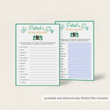 St. Patrick's Day Word Scramble Instant Download