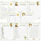 St Patricks Games Bundle for Adults To Print or Play Online by LittleSizzle
