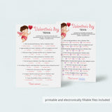 Printable & Zoom Valentine's Day Trivia Quiz