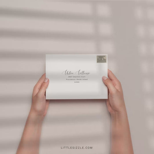 Garden Themed Baby Shower Invitation Template
