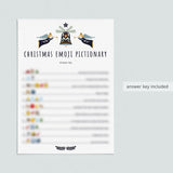 Printable Christmas Pictionary Game Digital Download