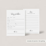 Modern Minimalist Baby Shower Games Bundle Printable
