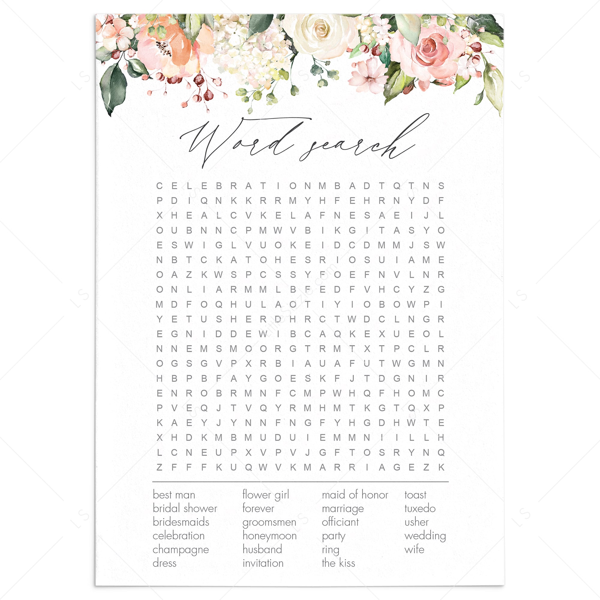 best floral bridal shower activities that dont suck by LittleSizzle