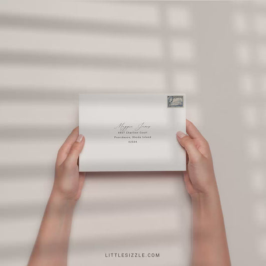 Winter Bridal Shower Invitation Template