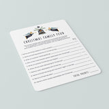Printable Christmas Family Feud Game Cards