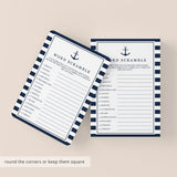 Nautical themed baby shower games by LittleSizzle