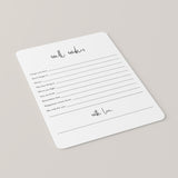Well Wishes For The Mr and Mrs Cards Printable