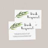 Gender Neutral Book Request Card Printable