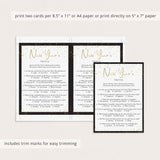 New Years Trivia Game with Answers Printable