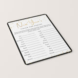 New Year's Eve Party Game for Groups Printable Finish The Phrase