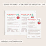 Match The Movie Love Quotes Valentine's Day Game