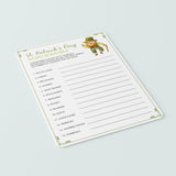 Social Distancing St Patrick's Day Game for Kids and Adults