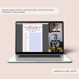 4 (Virtual) Valantine's Day Party Games Instant Download