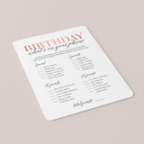 Teenage Girl Birthday Party Games Bundle Printable