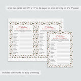 Unscramble The Christmas Words Game Printable