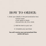 50th Class Reunion Table Card Class of 1976 Reunion Decorations