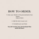 90th Birthday Decorations Born in 1936 Table Card