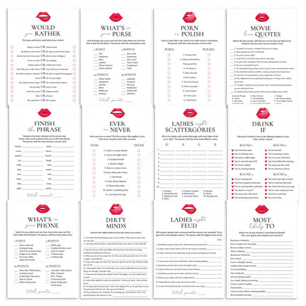 Ladies Night Games Printable | Best Girls Night Games Downloadable ...