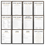 2025 2026 New Year's Eve Party Games Bundle Printable by LittleSizzle