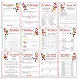 12 Printable Christmas Games to Play with Family + FREE Secret Santa Questionnaire by LittleSizzle