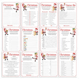 12 Printable Christmas Games to Play with Family by LittleSizzle