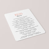 1926 Trivia Questions and Answers Printable