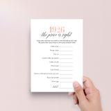 Born In 1926 100th Birthday Party Games Bundle For Women