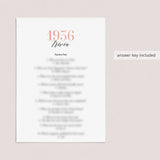 1936 Trivia Questions and Answers Printable